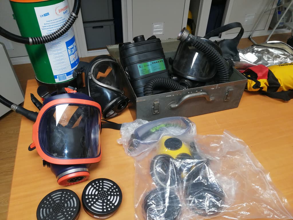 Uso de equipos de respiración autónoma (ERA)