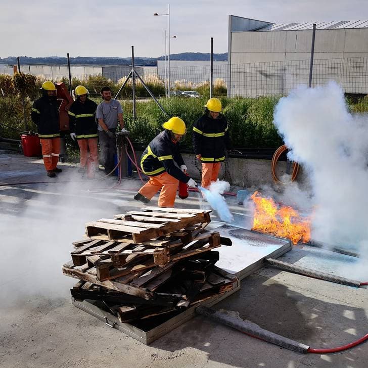 Seguridad industrial en Narón